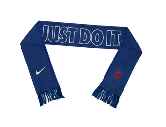 Nike USA United States USWNT 2025 Verbiage Scarf - Navy Blue/Red/White