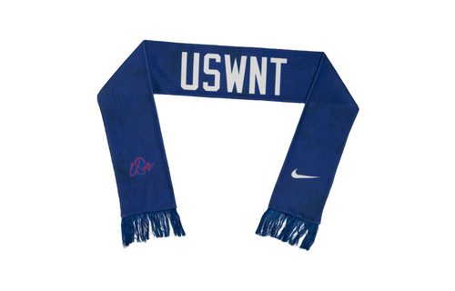 Nike USA United States USWNT 2025 Verbiage Scarf - Navy Blue/Red/White
