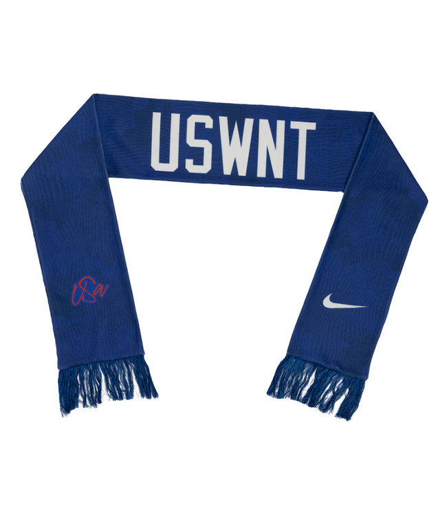 Nike Nike USA United States USWNT 2025 Verbiage Scarf - Navy Blue/Red/White