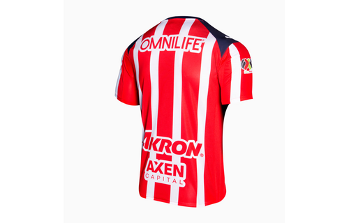 Puma Chivas DG 2025 - 26 Authentic Home Jersey - Red/White/Navy Blue