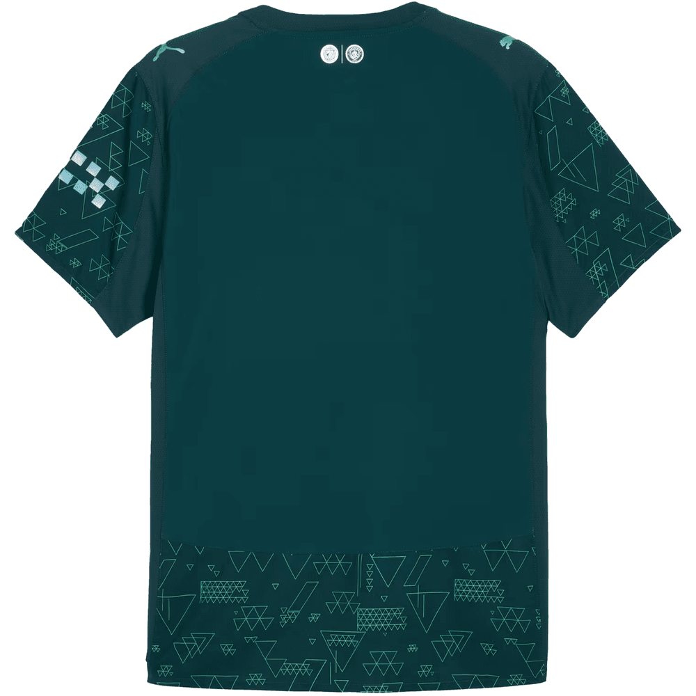 Puma Manchester City 2025 -26 EA Sports Fourth Jersey - Green Terrain