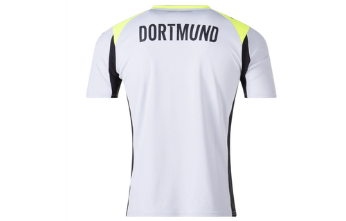 Puma BVB Borussia Dortmund 2025 - 26 Away Soccer Jersey - Silver Mist/Yellow Alert