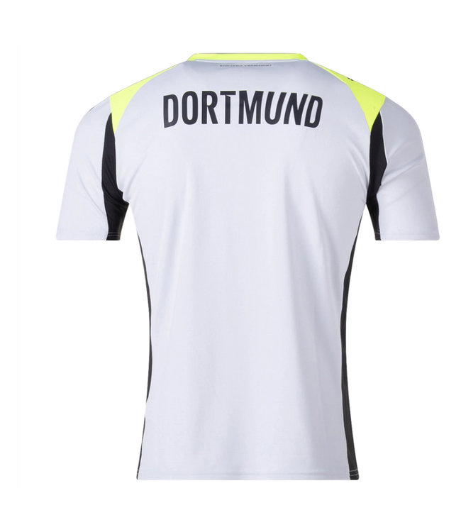 Puma Puma BVB Borussia Dortmund 2025 - 26 Away Soccer Jersey - Silver Mist/Yellow Alert