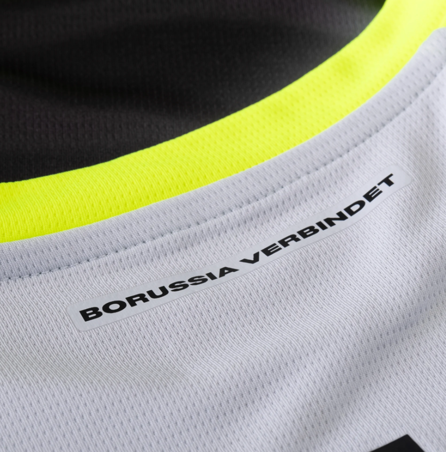 Puma BVB Borussia Dortmund 2025 - 26 Away Soccer Jersey - Silver Mist/Yellow Alert