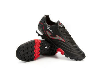 Joma Aguila 2301 Turf Soccer Shoes - Black/Red
