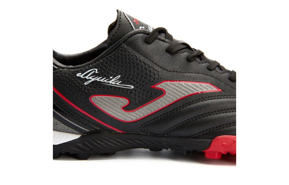 Joma Aguila 2301 Turf Soccer Shoes - Black/Red