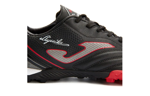 Joma Aguila 2301 Turf Soccer Shoes - Black/Red