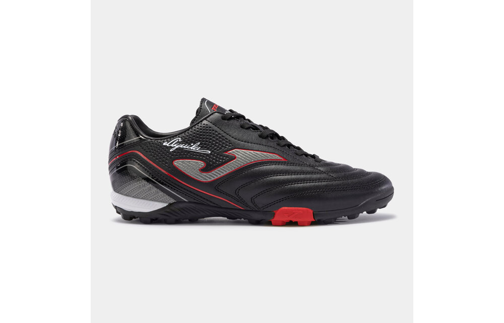 Joma Aguila 2301 Turf Soccer Shoes - Black/Red