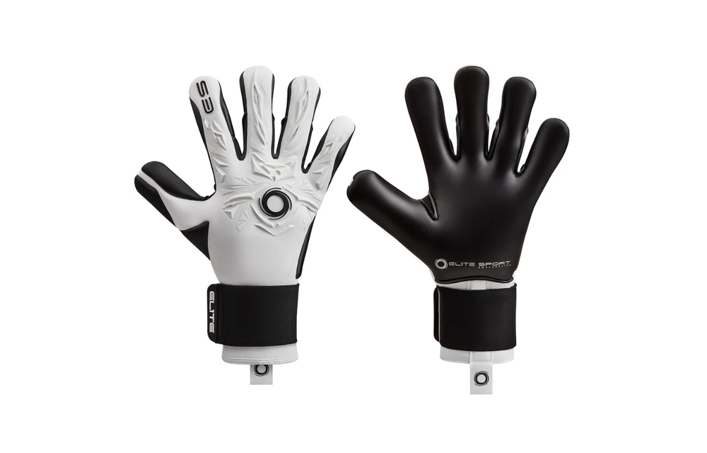 Elite Sports Combi Revolution II White GK Goal Keeper Gloves