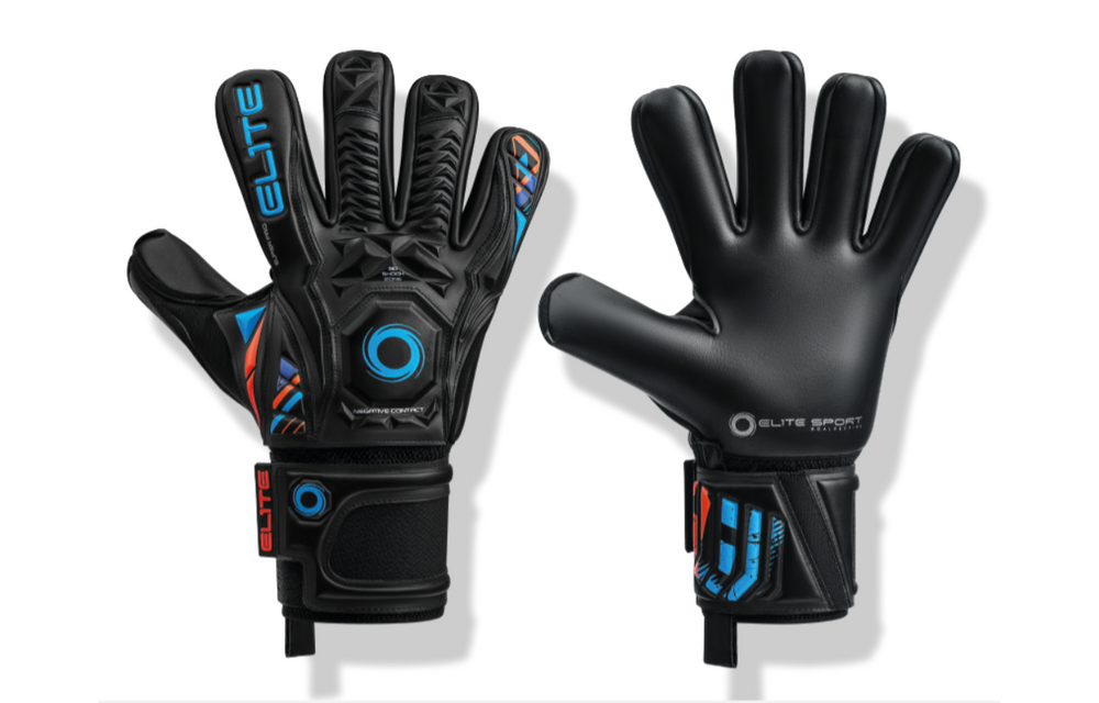 Elite Sports Black Supreme N GK Goalkeeper Gloves