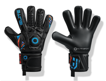 Elite Sports Black Supreme N GK Goalkeeper Gloves