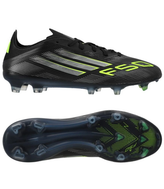 adidas adidas F50 PRO FG / MG RTG Pack- Core Black/Iron Metallic/Lucid Lemon