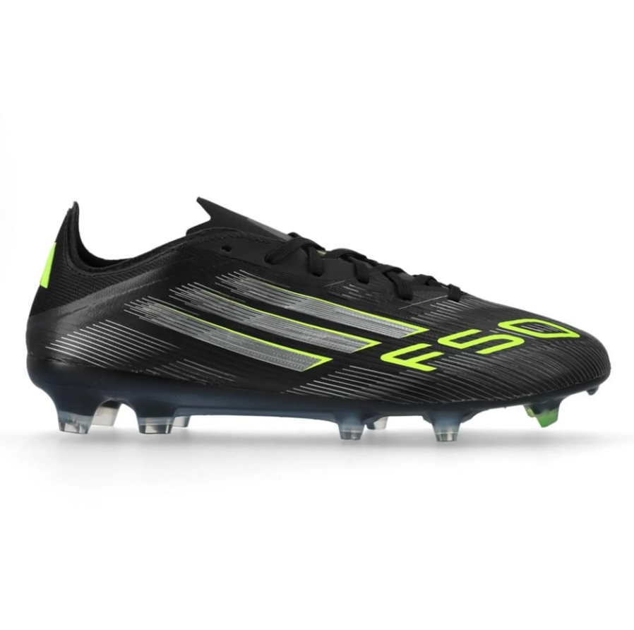 adidas F50 PRO FG / MG RTG Pack- Core Black/Iron Metallic/Lucid Lemon