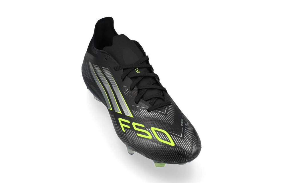 adidas F50 PRO FG / MG RTG Pack- Core Black/Iron Metallic/Lucid Lemon