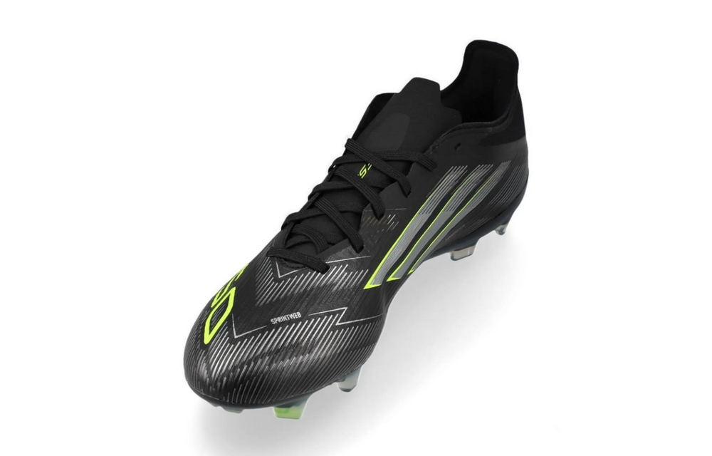 adidas F50 PRO FG / MG RTG Pack- Core Black/Iron Metallic/Lucid Lemon