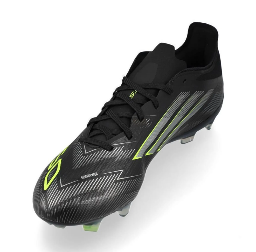 adidas F50 PRO FG / MG RTG Pack- Core Black/Iron Metallic/Lucid Lemon