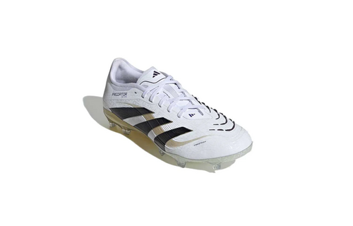adidas Predator 25 PRO FG - Cloud White/Core Black/Gold Metallic