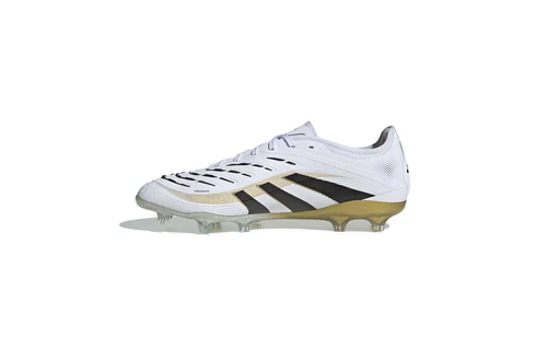 adidas Predator 25 PRO FG - Cloud White/Core Black/Gold Metallic