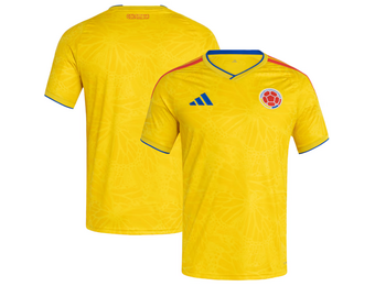 adidas Colombia World Cup 2026 Home Jersey - Impact Yellow