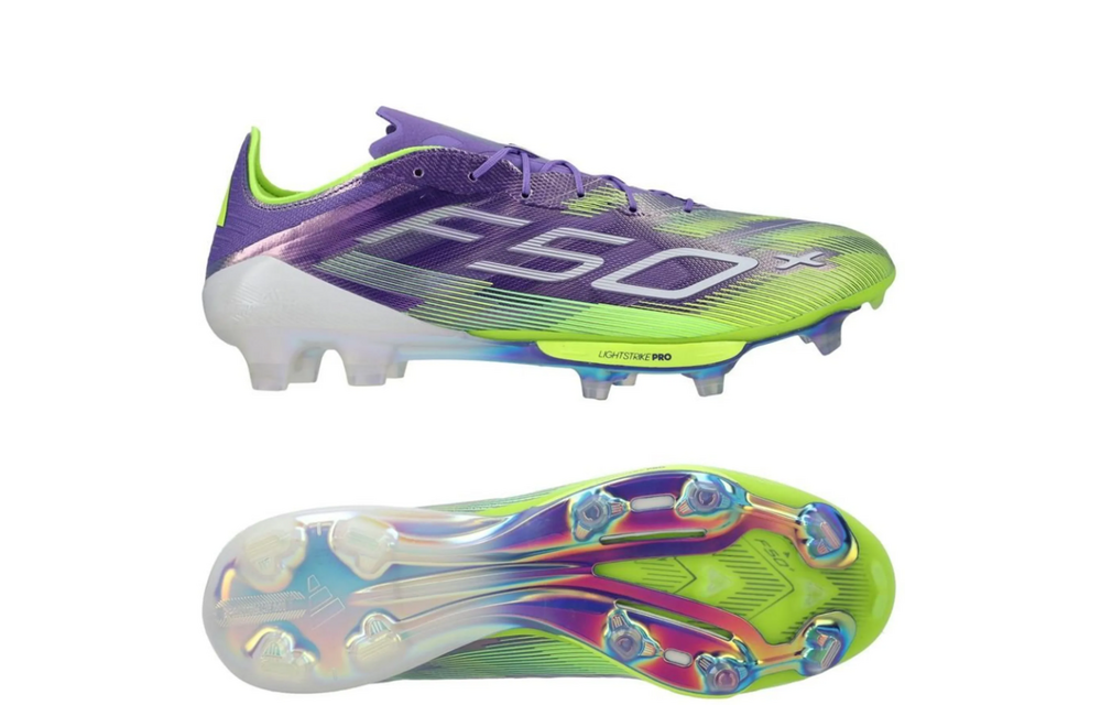adidas F50 + Elite FG - Purple Rush/Cloud White/Lucid Lemon