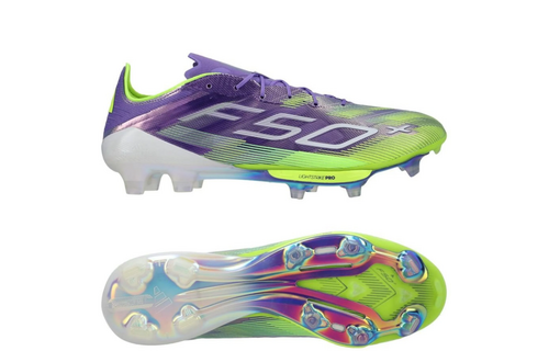 adidas F50 + Elite FG - Purple Rush/Cloud White/Lucid Lemon