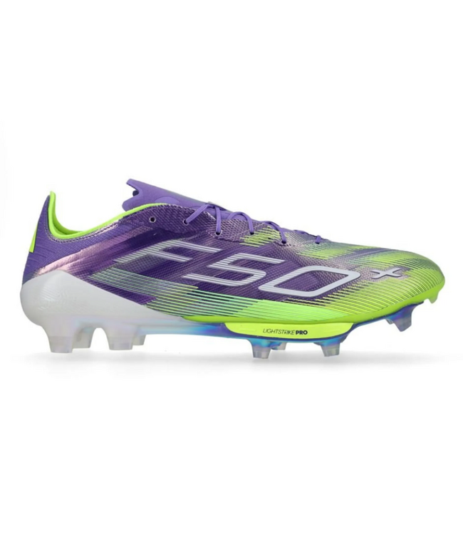 adidas adidas F50 + Elite FG - Purple Rush/Cloud White/Lucid Lemon