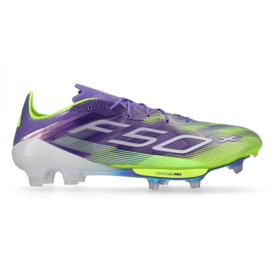 adidas F50 + Elite FG - Purple Rush/Cloud White/Lucid Lemon