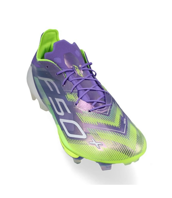 adidas adidas F50 + Elite FG - Purple Rush/Cloud White/Lucid Lemon