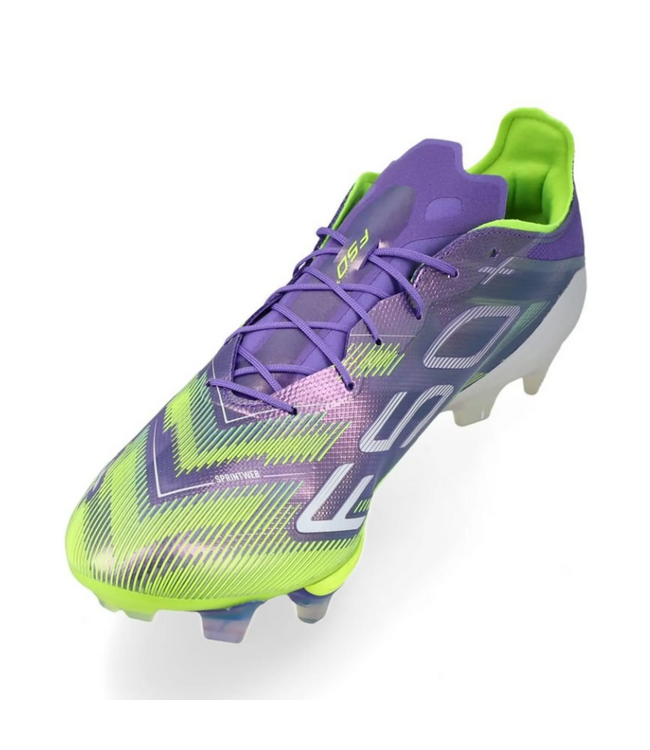 adidas adidas F50 + Elite FG - Purple Rush/Cloud White/Lucid Lemon