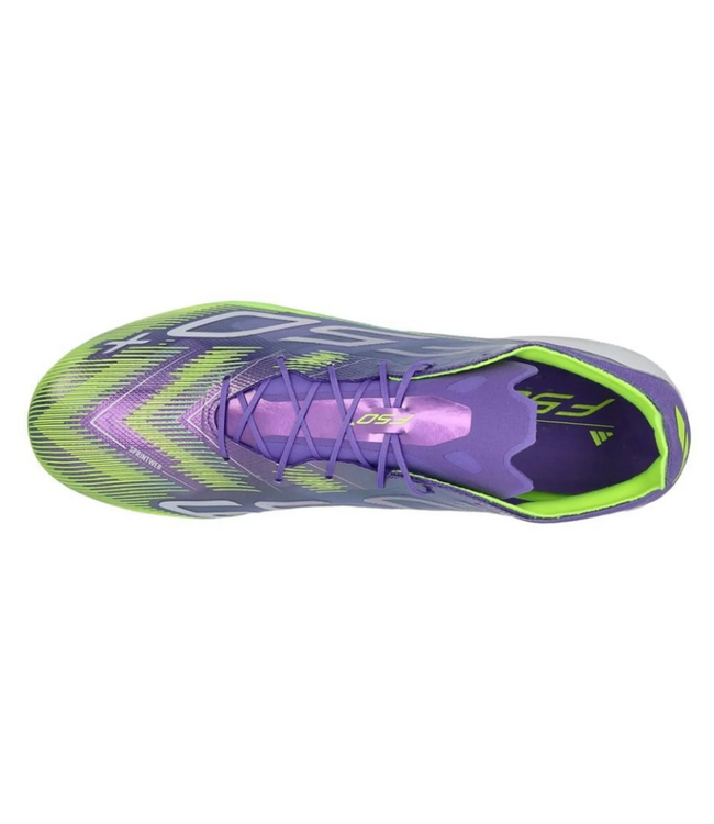 adidas adidas F50 + Elite FG - Purple Rush/Cloud White/Lucid Lemon