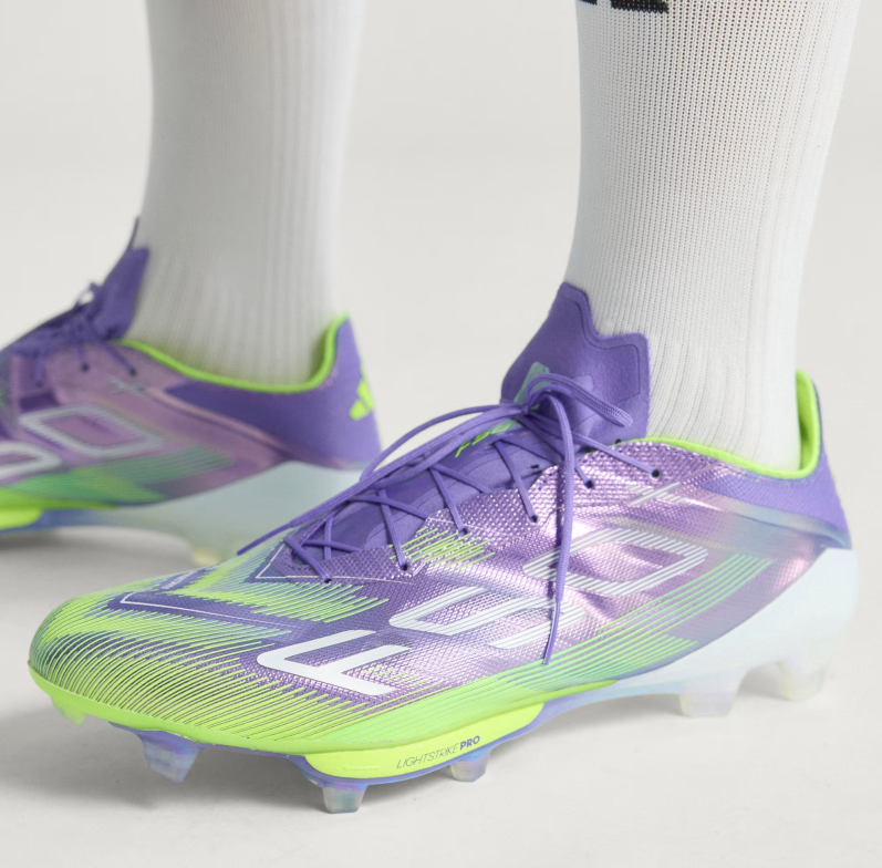 adidas F50 + Elite FG - Purple Rush/Cloud White/Lucid Lemon
