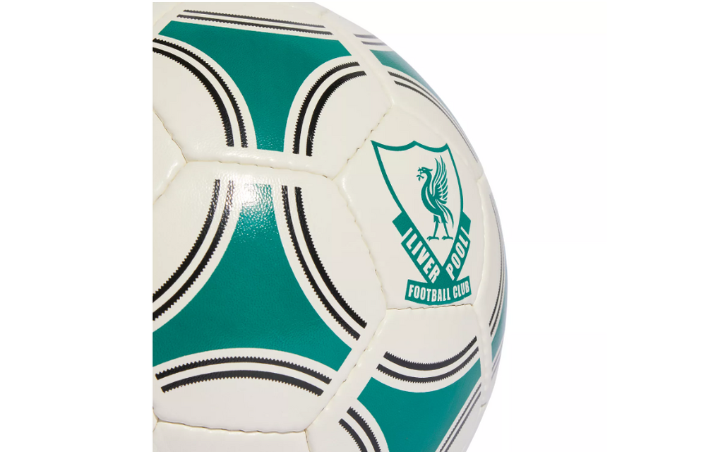 adidas Liverpool 2025 Originals Retro Soccer Ball - White/Sea Green/Black