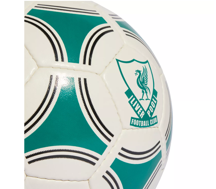 adidas Liverpool 2025 Originals Retro Soccer Ball - White/Sea Green/Black