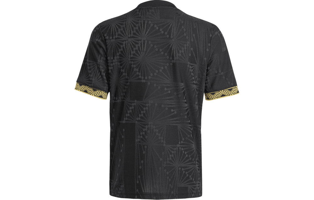 adidas Youth Mexico FMF 2025 Authentic De Oro Third Jersey - Black/Gold