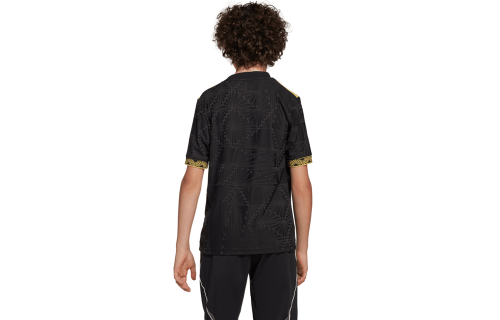 adidas Youth Mexico FMF 2025 Authentic De Oro Third Jersey - Black/Gold