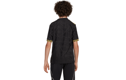 adidas Youth Mexico FMF 2025 Authentic De Oro Third Jersey - Black/Gold