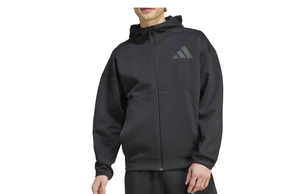 adidas 2024 Z.N.E Full Zip Anthem Jacket - Black