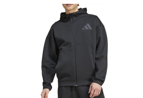 adidas 2024 Z.N.E Full Zip Anthem Jacket - Black