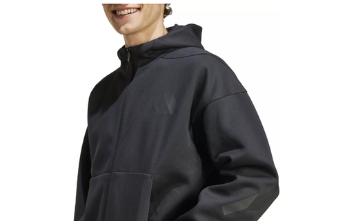 adidas 2024 Z.N.E Full Zip Anthem Jacket - Black