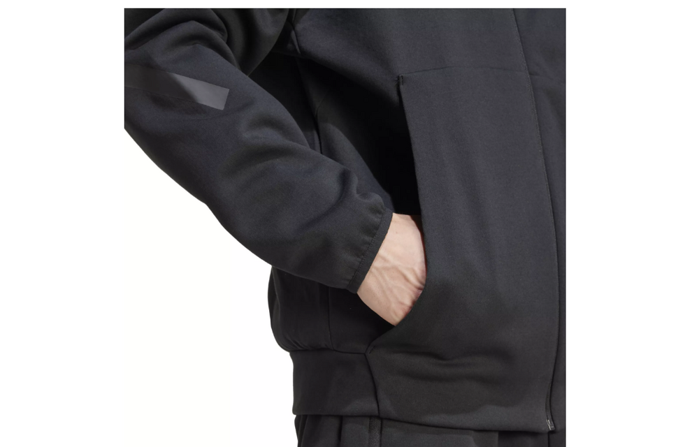 adidas 2024 Z.N.E Full Zip Anthem Jacket - Black