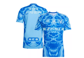 adidas UANL Tigres 2025 - 26 Away Jersey - Semi Blue Burst/Semi Flash Aqua