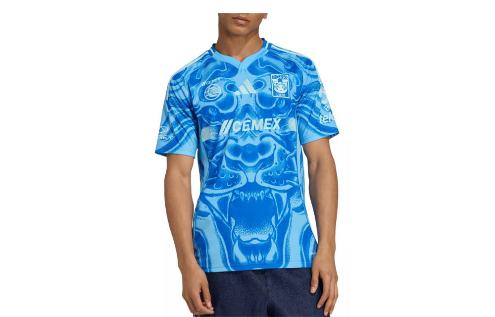adidas UANL Tigres 2025 - 26 Third Jersey - Semi Blue Burst/Semi Flash Aqua