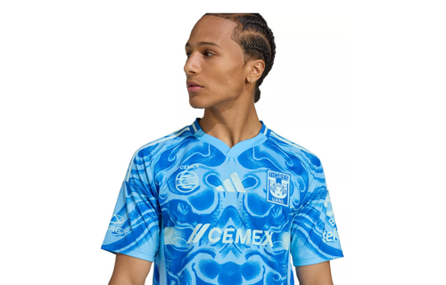 adidas UANL Tigres 2025 - 26 Away Jersey - Semi Blue Burst/Semi Flash Aqua