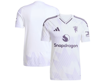 adidas Manchester United 2025 - 26 Away Jersey - White