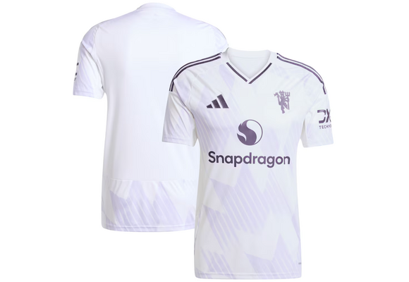adidas Manchester United 2025 - 26 Away Jersey - White