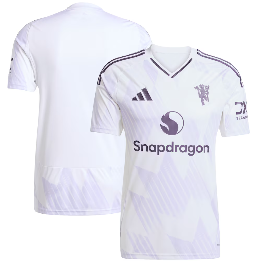 adidas Manchester United 2025 - 26 Away Jersey - White
