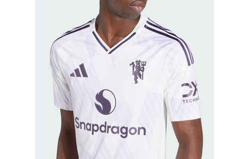 adidas Manchester United 2025 - 26 Away Jersey - White