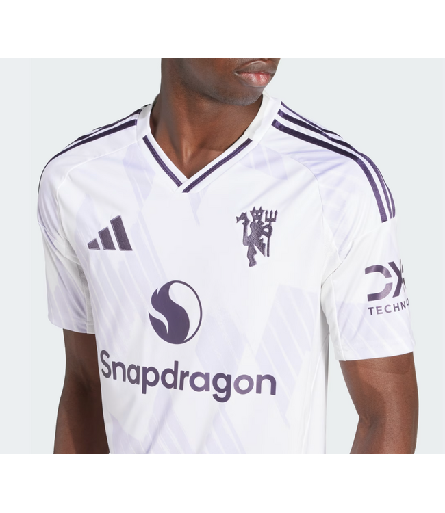 adidas adidas Manchester United 2025 - 26 Away Jersey - White