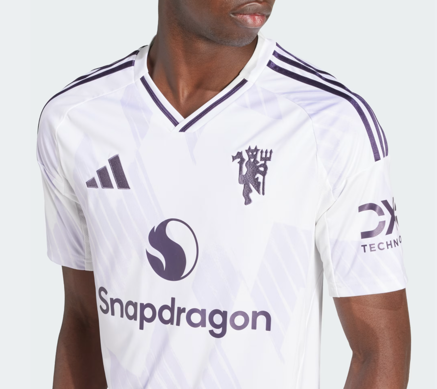 adidas Manchester United 2025 - 26 Away Jersey - White