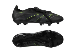 adidas Predator 25 League Fold Over Tongue FG -Core Black/Carbon/Lucid Lemon